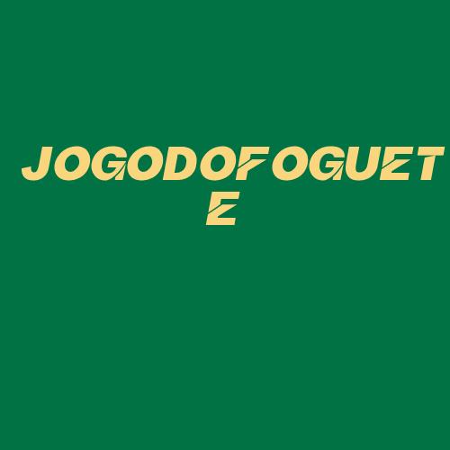 Logo da JOGODOFOGUETE