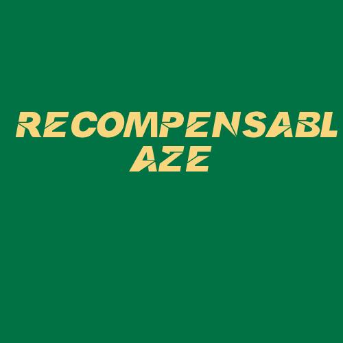 Logo da RECOMPENSABLAZE